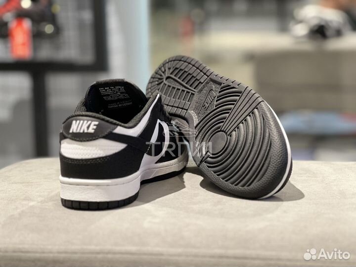 Кроссовки Nike Dunk Low Retro White Black Panda