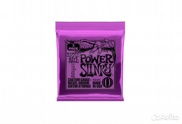 Струны для электрогитары ernie ball 3220