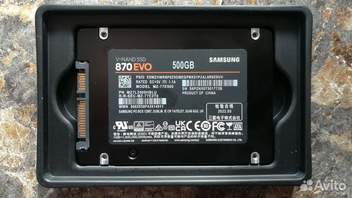 Ssd Samsung 870 EVO 500gb