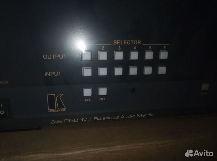 Коммутатор kramer vp-66