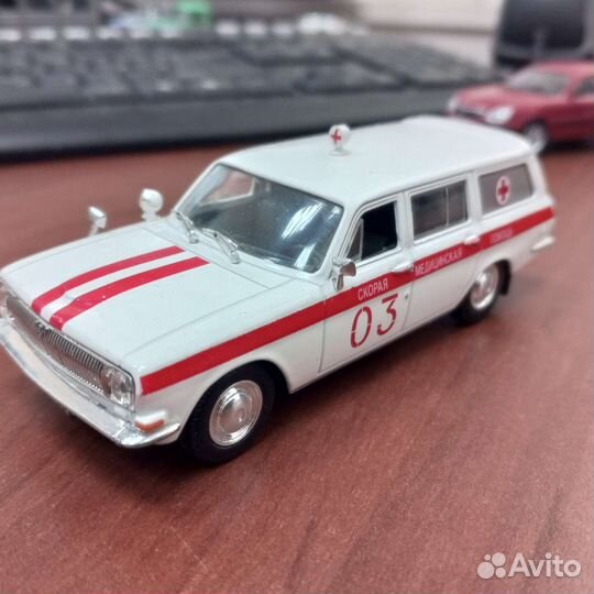 Модель автомобиля газ 1:43