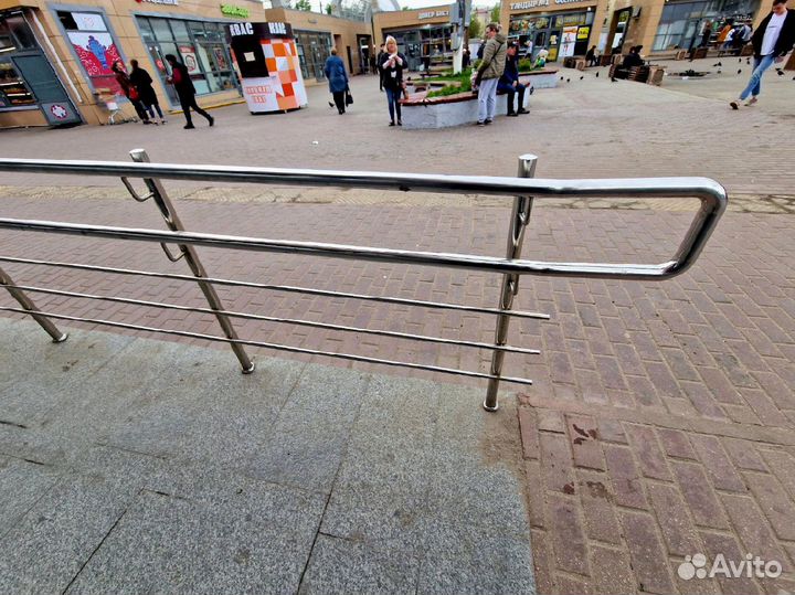 Перила из нержавейки