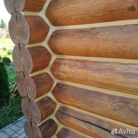 Отделка сруба