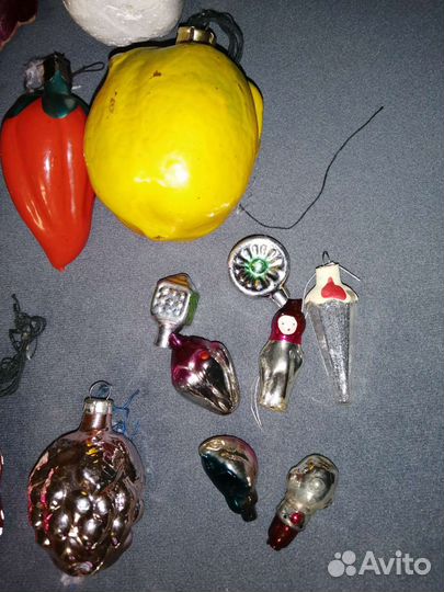 Елочные игрушки СССР