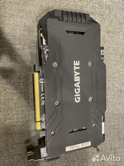 Видеокарта gigabyte 1060gtx