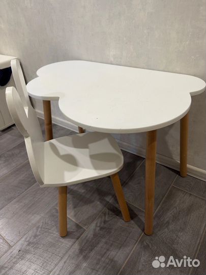 Детский стол и стул happy baby