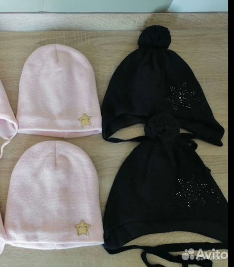 Шапки для двойни демисезон