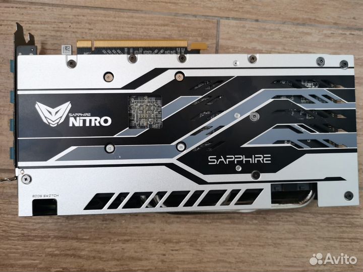 Видеокарта Sapphire Radeon RX 580 nitro+ 4 gb