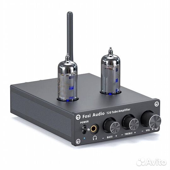 Усилитель ламповый Fosi Audio T20 с блоком питания
