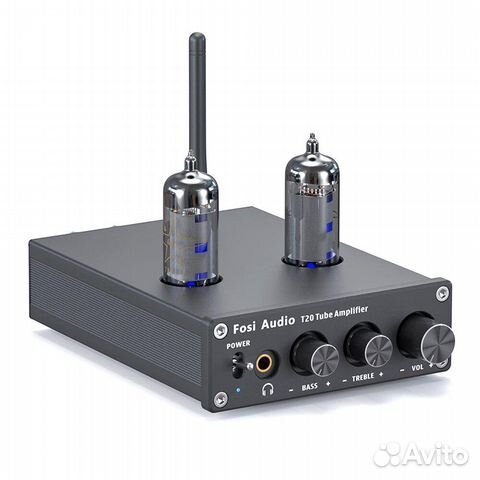 Усилитель ламповый Fosi Audio T20 с блоком питания