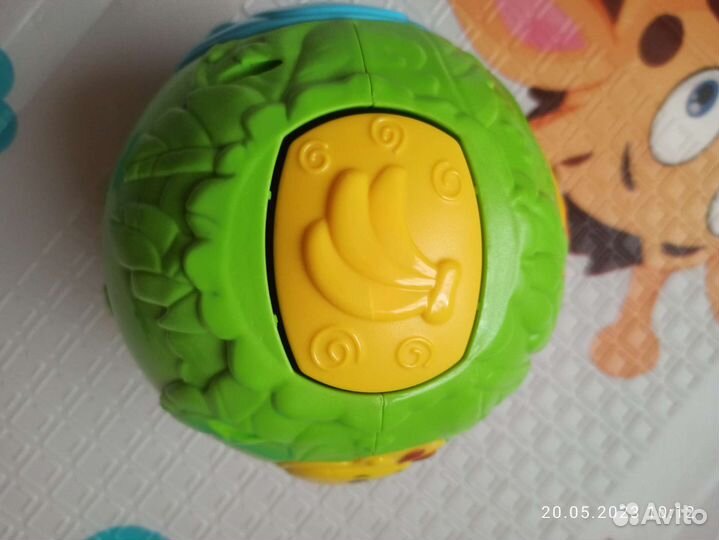 Музыкальный мяч, развивающие кубики baby go