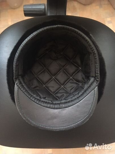 Кепка мужская из меха нерпы