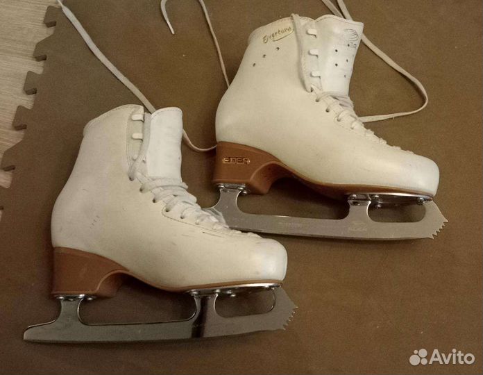 Коньки Edea 24,0 + лезвия Rotation