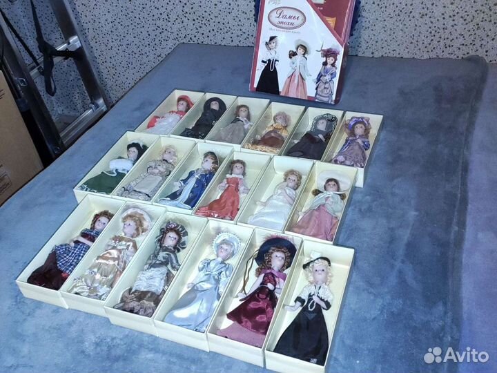 Коллекция кукол Дамы эпохи