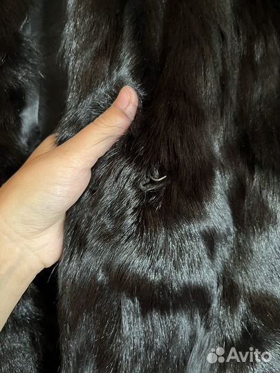 Шуба женская из козы