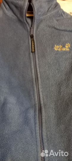 Флисовая пайта jack wolfskin