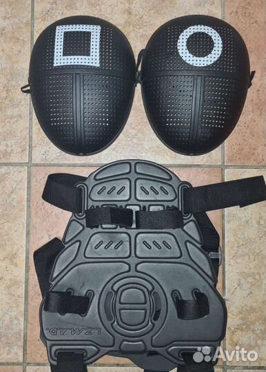 Маски игра в кальмара, бронежилет,попит, джитсу