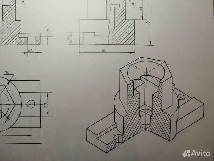 Репетитор по черчению - онлайн