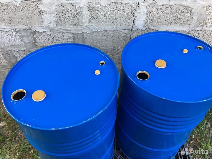 Бочки стальные, крышку можно сделать съемной