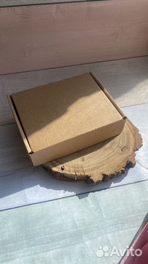 Самосборная коробка крафт