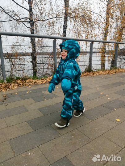 Варежки краги зимние детские на 2 года