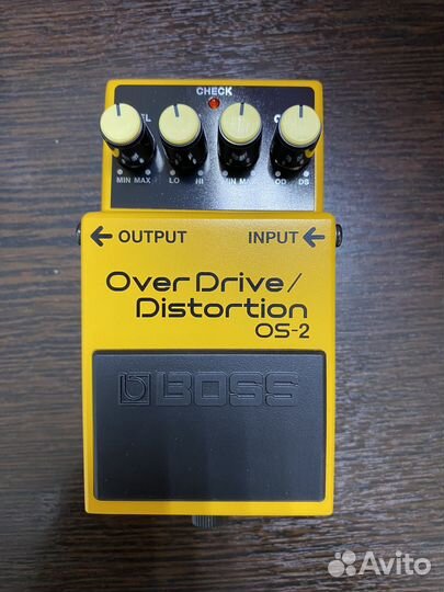 Гитарная педаль Boss OS-2 Overdrive/distortion