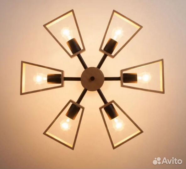 Люстра в стиле лофт eurosvet