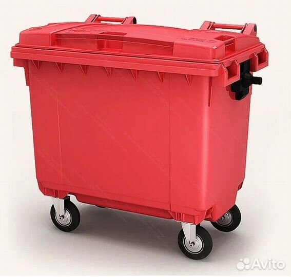Мусорный контейнер пластиковый 660л 0.66-5233