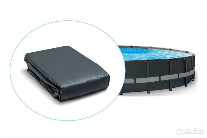 Чаша для каркасных бассейнов Intex 488x122 12434