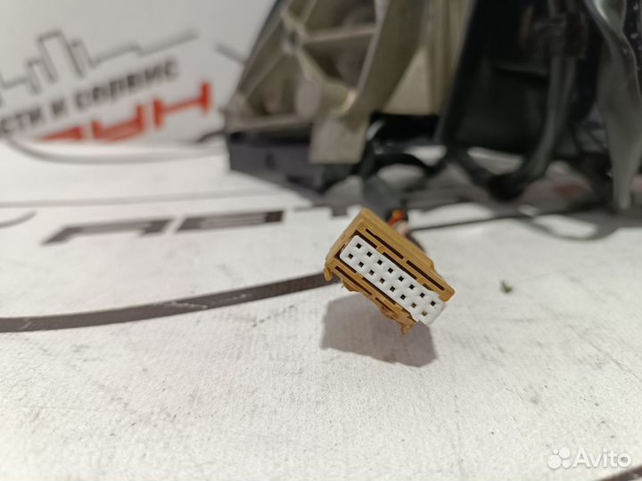 Зеркало audi A4 S4 8E2 8E5 B6 10 контактов правое 8E2858532AC синий, LZ5L KE413