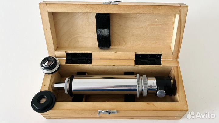 Микроскоп 1949 года (Ломо) 8x0,20 + 2*доп 3,7x0,11