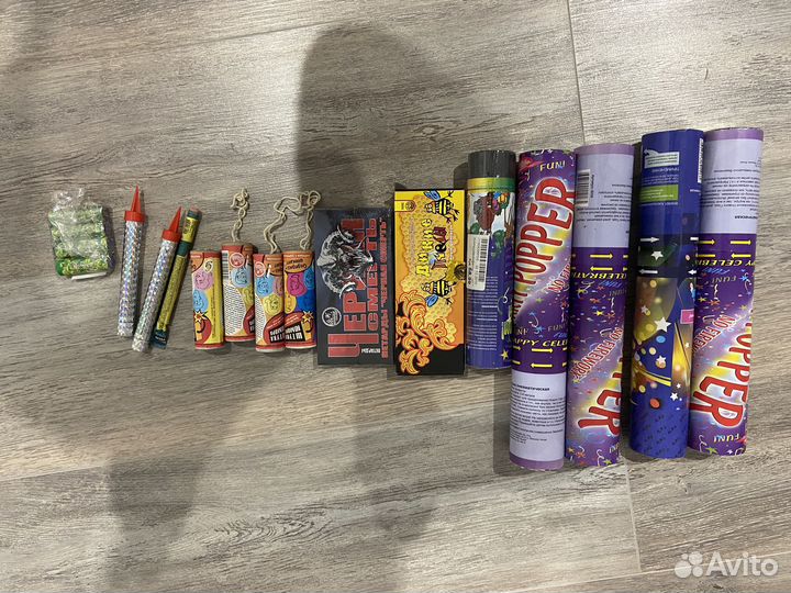 Хлопушки, петарды