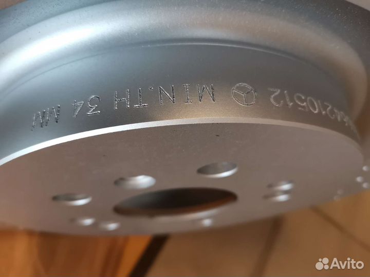 Диски тормозные Mercedes ML GL GLE A1664210512 нов