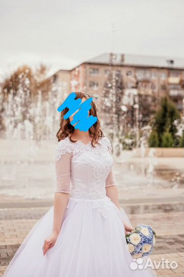 Свадебное платье 42-44