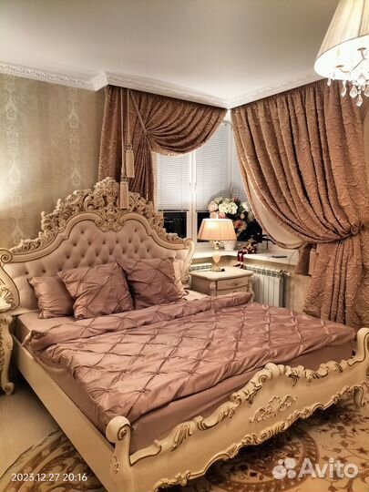 Шикарный комплект штор (Италия)