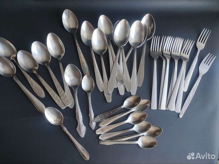 Ложки вилки нержавейка СССР