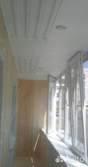 Остекление окон и балконов пвх