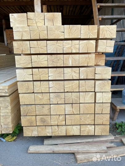 Продажа обрезной доски из сосны 50x200x6000