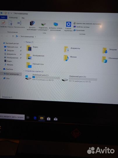 Игровой ноутбук Hp omen 15
