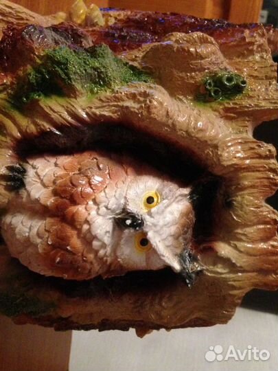 Кашпо для цветов керамическое сова