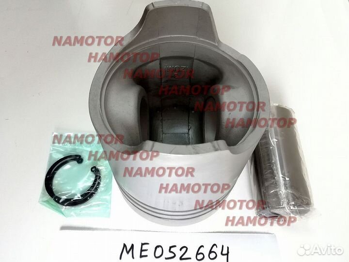 Поршень двс mitsubishi 6D22 ME052664, ME052540. ME052664. ME052665. ME052666. ME052667. (fire box82