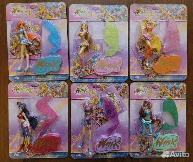Фигурки winx волшебное приключение 3d