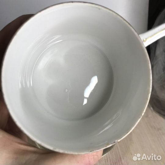 Чайные пары 1920 г. фарфортрест Клейма Агитация