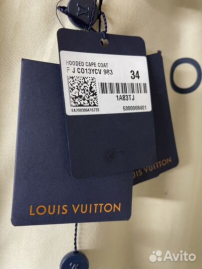 Пальто louis vuitton