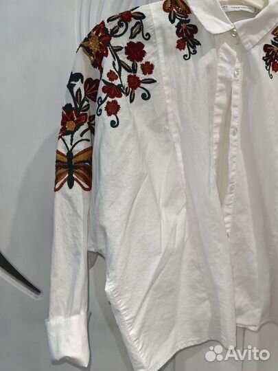 Рубашка zara m