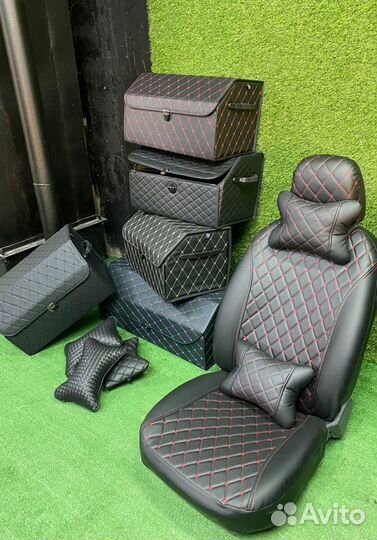 Авточехлы из экокожи