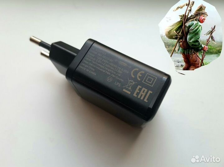 Зарядное устройство от сети на 2 USB garmin