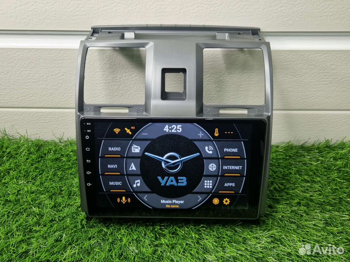 Магнитола Андроид на УАЗ Патриот 9 дюймов