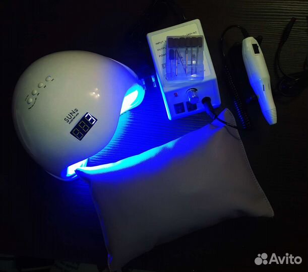 Аппарат для маникюра лампа подставка для рук