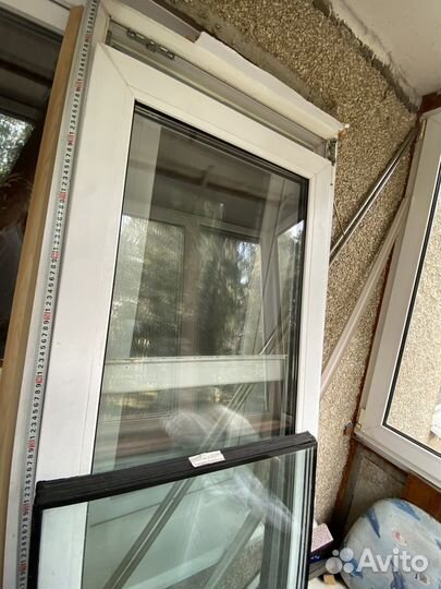 Балконный блок с дверью 121 серия